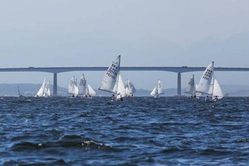 Raia olímpica da Rio-Niterói poderia ter ponte como 'arquibancada', sugerem velejadoras brasileiras / Foto: Fred Hoffmann