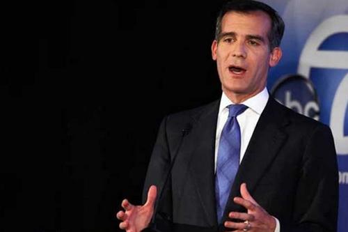 Eric Garcetti, prefeito de Los Angeles / Foto: LAtimes.com