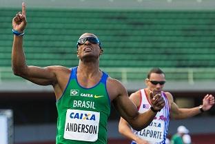 Anderson Henriques: ouro nos 400 m em 2014 / Foto: Fernanda Paradizo (CBAt)