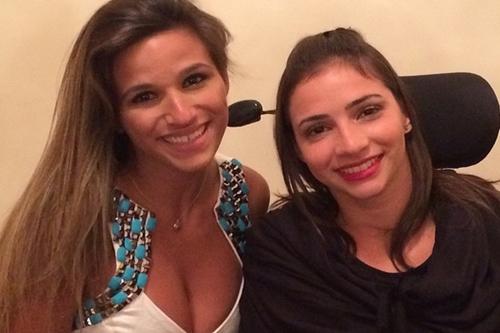 Jade Barbosa posa ao lado de Lais Souza / Foto: Reprodução / Instagram