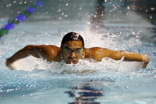 Atleta baiano, já classificado para a maratona aquática nos Jogos Rio 2016, será um dos condutores da chama na cidade de Salvador / Foto: Francisco Medeiros/Ministério do Esporte