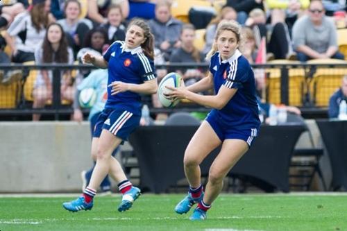 Atletas francesas do rugby sevens, as novas classificadas para os Jogos Olímpicos Rio 2016 / Foto: World Rugby