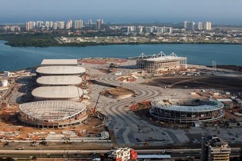 Parque Olímpico visto de cima / Foto: Miriam Jeske / Heusi Action / Brasil2016.gov.br