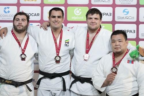 Seleção fechou Grand Slam de Ecaterimburgo com dois ouros, duas pratas e dois bronzes / Foto: Divulgação/IJF