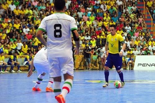 Falcão é o melhor jogador brasileiro de futsal / Foto: Ricardo Artifon / CBFS