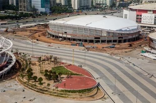 Estágio atual das obras do velódromo preocupa / Foto: André Motta / Heusi Action / Brasil2016.gov.br