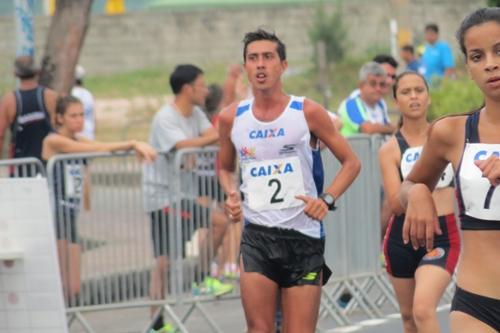 Caio Bonfim foi campeão do evento teste nos 20km de marcha, neste sábado, no Rio / Foto: Esporte Alternativo