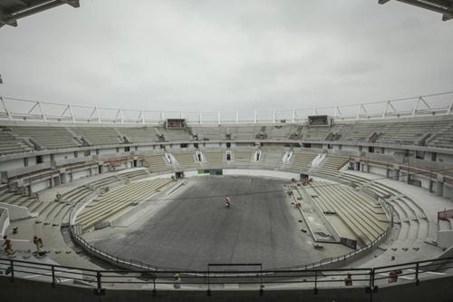 Arena de Tênis no Parque Olímpico / Foto: Prefeitura do Rio