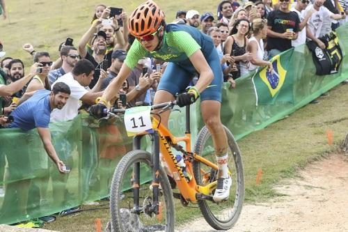 Brasileira completou os 29,6km de percurso em 1h39m21 / Foto: Marcelo Pereira/Exemplus/COB