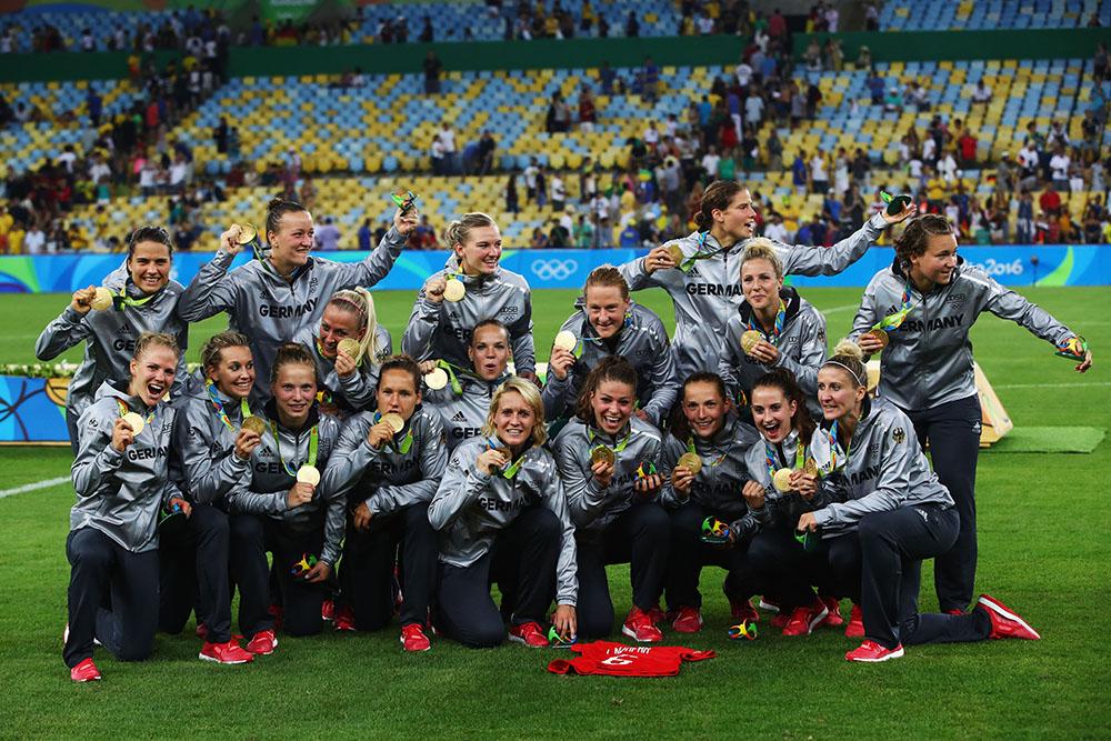 A Alemanha conquistou a medalha de ouro Olímpica, pela primeira vez / Foto: Clive Brunskill/Getty Images