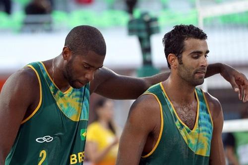 Dupla ganhou uma partida e perdeu três nos Jogos Olímpicos Rio 2016 / Foto: Alaor Filho/Exemplus/COB