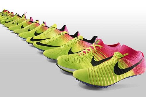 Os calçados de atletismo de 2016 da Nike aproveitam a inovação da placa de pinos e os insights dos atletas para deixá-los mais rápidos, não importa a distância / Foto: Divulgação/Nike