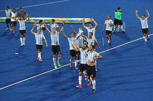 Sul-americanos vencem a Bélgica por 4 a 2 e conquistam título inédito em Deodoro / Foto: David Rogers/Getty Images