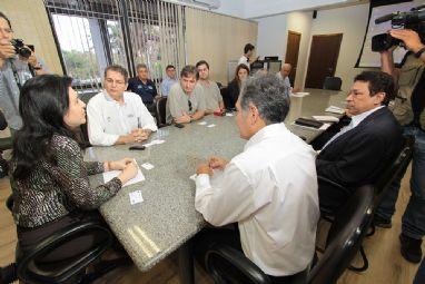Em visita de inspeção, comitiva do COB se reúne com vice-governadora do Mato Grosso do Sul / Foto: Edemir Rodrigues