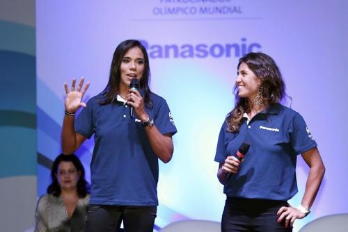 Atletas brasileiras no lançamento da campanha / Foto: Divulgação