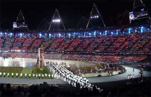 Abertura dos Jogos Olímpicos de Londres 2012 / Foto: Esporte Alternativo