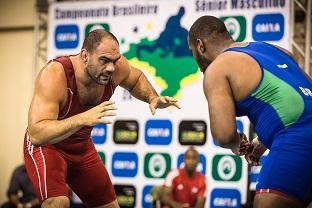 Classificação foi garantida por Antoine Jaoude, na categoria até 130kg, durante o Pré-Olímpico das Américas / Foto: Divulgação