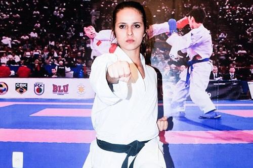 Atleta da Associação Blumenau de Karate sagrou-se campeão brasileira Sênior até 50 quilos, começou na modalidade, por acaso, em 2006 / Foto: Artur Moser/Divulgação