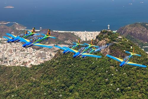 Confira onde e quando assistir às manobras dos aviões da FAB neste fim de semana / Foto: Força Aérea Brasileira