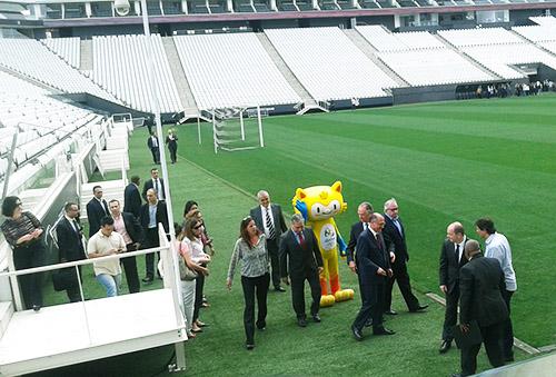 Chegada à Arena Corinthians/ Foto: Esporte Alternativo