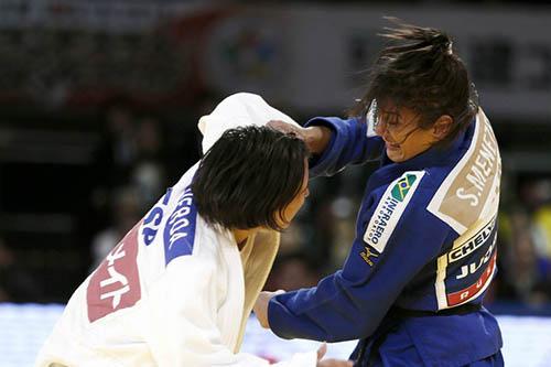 Sarah Menezes derrotou a espanhola Julia Figueroa na disputa pelo bronze no Japão / Foto: Federação Internacional de Judô