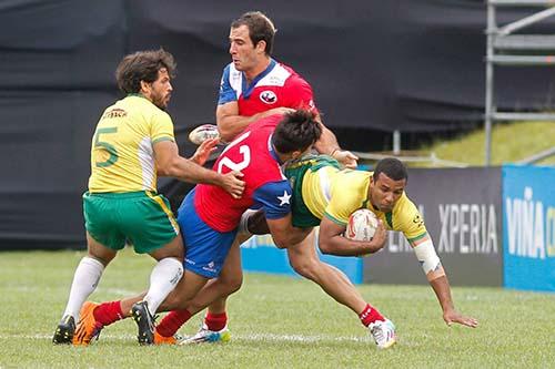 Tupis conquistaram a vaga para o torneio qualificatório de Hong Kong / Foto: Divulgação/CBRu Tupis conquistaram a vaga para o torneio qualificatório de Hong Kong / Foto: Divulgação/CBRu