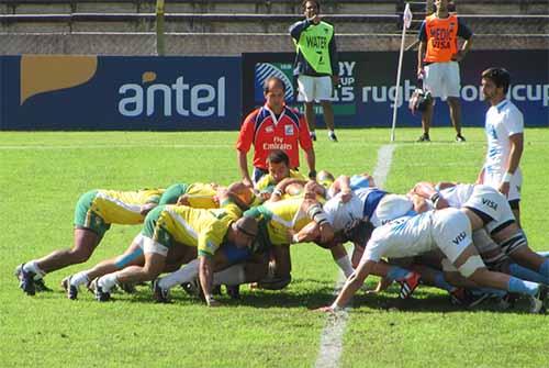 Tupis foram massacrados pelos Pumas argentinos / Foto: Prensa URU Tupis foram massacrados pelos Pumas argentinos / Foto: Prensa URU