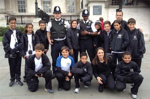 Grupo em passeio em Londres / Foto: British Council/Divulgação Grupo em passeio em Londres / Foto: British Council/Divulgação