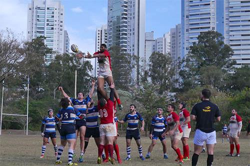 O Spac (SP) foi mais eficiente e venceu o jogo na tarde deste sábado pelo placar de 35 a 17 / Foto: Divulgação/Pé Vermelho Rugby