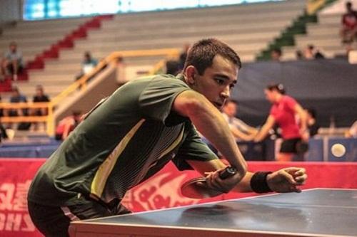 Atleta carioca é o primeiro a conquistar o Pan da modalidade em quatro anos consecutivos / Foto: Divulgação/ITTF