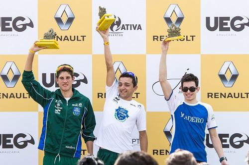 Vitor Cardoso vence a prova e, junto com Luis Ohde, garante vaga na competição marcada para outubro em Vila Velha (ES) / Foto: Rafael Dalalana