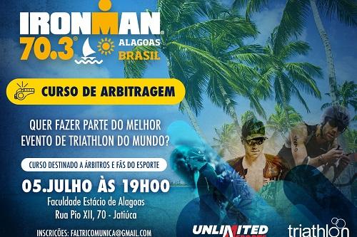 Evento, em parceria com a Federação Alagoana de Triathlon, será no dia 5 de julho, em Maceió. Inscrições estão abertas / Foto: Divulgação