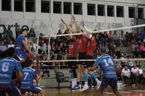 Atual vice-campeão estadual, equipe paulistana marcou 3 a 0 / Foto: Ana Mitiko/Sesi-SP