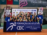 Pinheiros conquista título do CBI sub-19 feminino em Criciúma