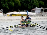 Valdeni Júnior e Joice Emily conquistam prata no Mundial de Remo de Praia