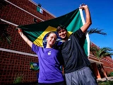 Anna Katharina Brukhnova e Luiz Daniel Moura serão porta-bandeiras em Dakar 2026