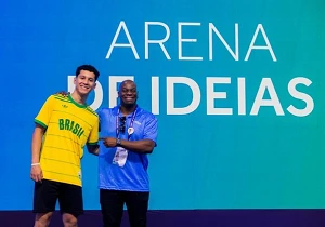 Elias Padilha vence desafio de ideias nos Jogos da Juventude CAIXA 2026