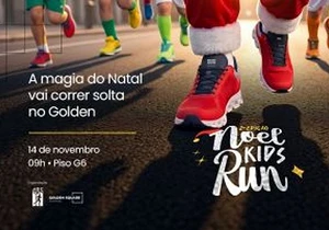 Noel Kids Run acontece em novembro no Golden Square Shopping