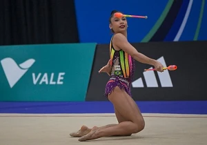 Ginastas Amanda Manente e Beatriz Vieira disputam finais nos Jogos da Juventude