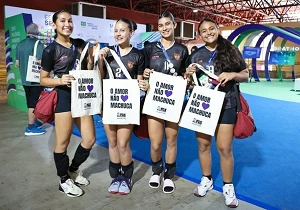 Foz do Iguaçu promove ações antirracistas e de prevenção à violência nos Jogos da Juventude CAIXA 2026