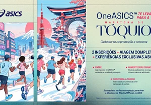 ASICS promove sorteio para Maratona de Tóquio 2027