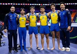 Brasil encerra classificatórias do Mundial de Ginástica em Roterdã