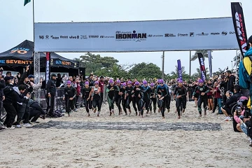 Nubank Ultravioleta IRONMAN 70.3 Florianópolis muda para Jurerê Internacional em 2026