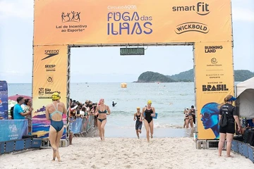Fuga das Ilhas 2026 desafia nadadores em travessia de 1,5 km