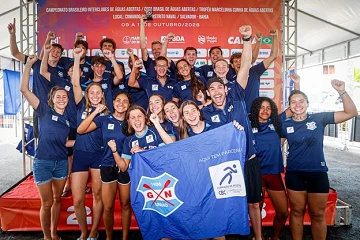 GNU é campeão do Campeonato Brasileiro de Águas Abertas 2026
