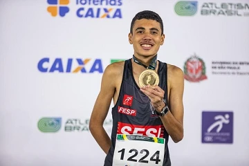 Miguel Gomes dos Santos conquista ouro no Campeonato Brasileiro Sub-16