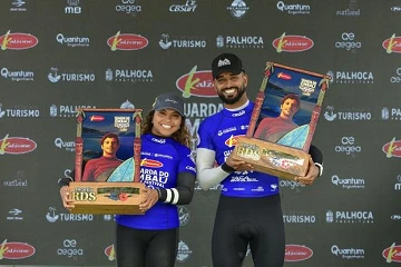 Mini Kalzone Surf Brasil PRO define campeões em Guarda do Embaú