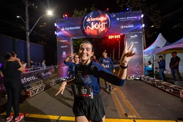 Santander Night Run acontece em Vitória no dia 31 de outubro