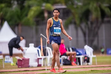 Benjamin Oliveira e Luan Robert conquistam ouro e prata no salto triplo do Sul-Americano Sub-23