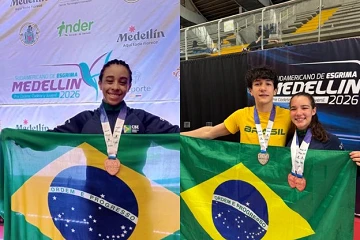 Brasil conquista prata e dois bronzes no pré-cadete do Sul-Americano